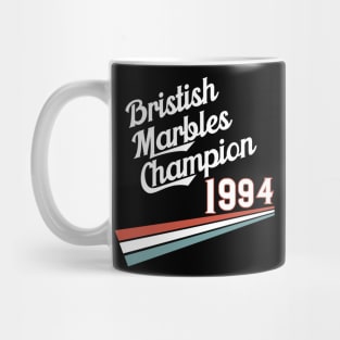 British Marbles Champion 90s Nostalgia Mug